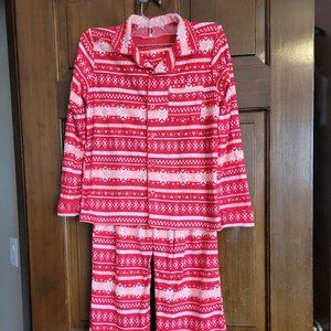 Christmas Flannel 2-Piece Jammies (Size 7/8)